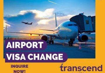 Airport Visa Change